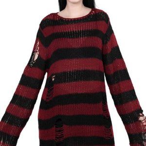 Killstar Krueger Knit Sweater Size Small